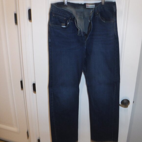 Wrangler relaxed boot cut Blue Jeans 36x32 - Picture 5 of 5